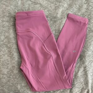 Lululemon Pink Leggings
